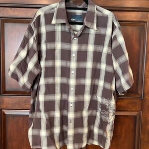 Honor Brown Plaid Men's Shirt